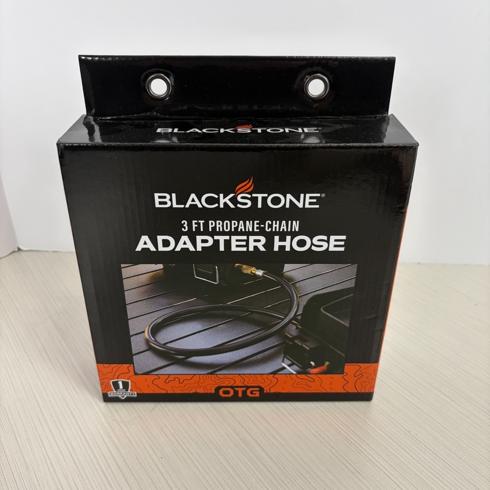 Blackstone 3ft Rubber Propane Adapter Hose NO Regulator NEW